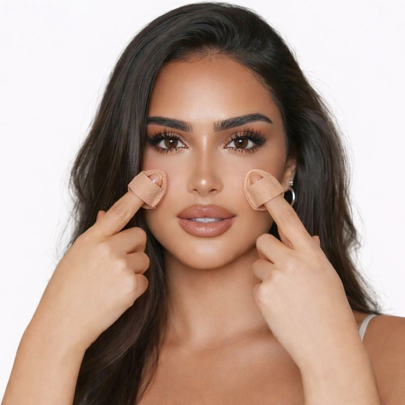 اسفنجة اصبع صغيرة - بني